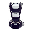 Mochila portabebés ergonómica, portabebés con asiento de cadera para bebé, portabebés frontal tipo canguro ergonómico, fular portabebés, mochila de viaje