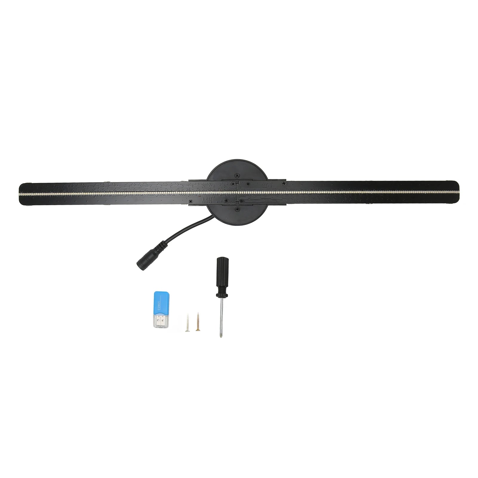 Ventilador de hologramas 3D WiFi UE/EE. UU. Proyector de hologramas 3D Ángulo de visión de 176 grados 100-240 V 2000x224 Edición personalizada estable para empresas