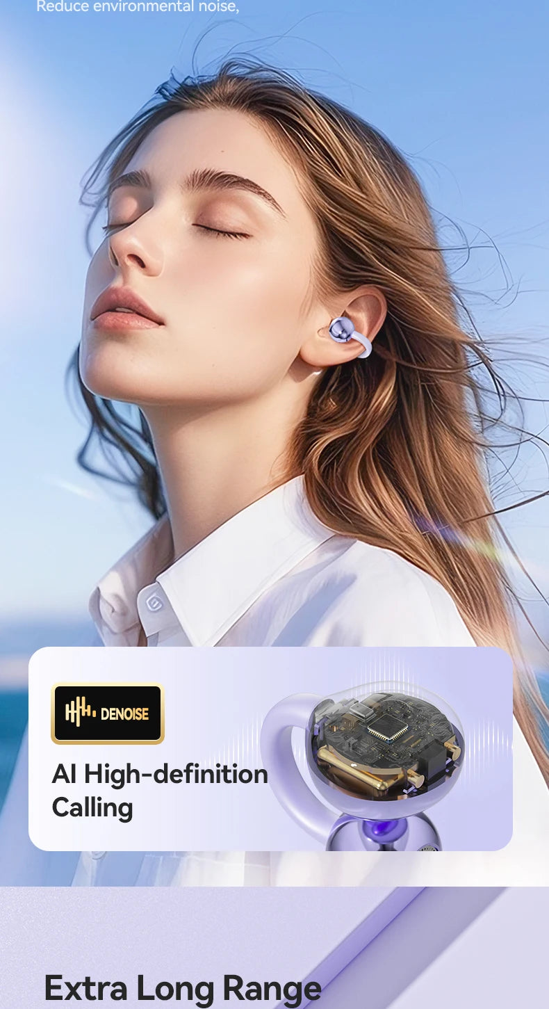 Auriculares de Conducción  Ósea HIFI (Huomtong)