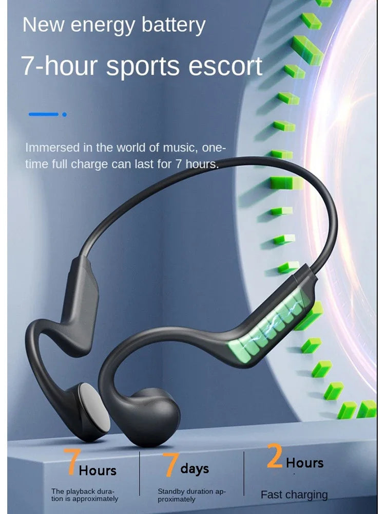 Auriculares de conducción ósea Run for Shokz, auriculares Bluetooth de oído abierto, auriculares inalámbricos supraaurales, auriculares deportivos inalámbricos para correr.