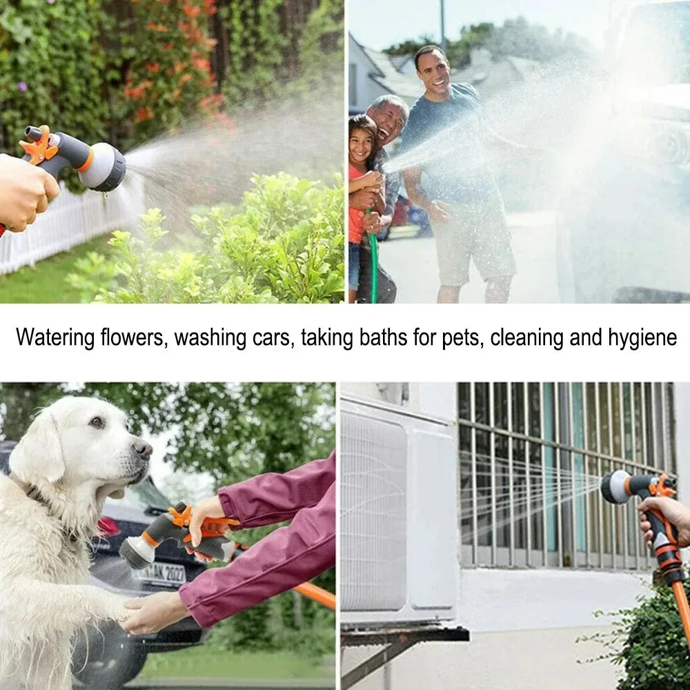 Pistola de agua, cabezal de aspersor, artefacto de riego de jardín, riego de hortalizas, jardinería, tubería de agua doméstica, manguera