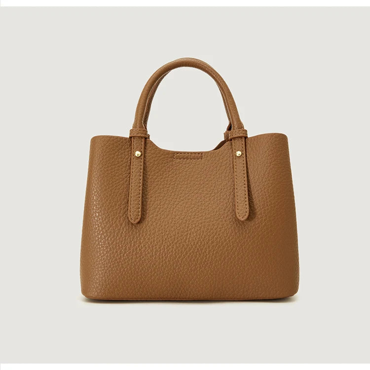 Bolsos de mano de PU para mujer, elegantes bolsos tote, diseño versátil, bolsos de uso diario, bolso de hombro compacto