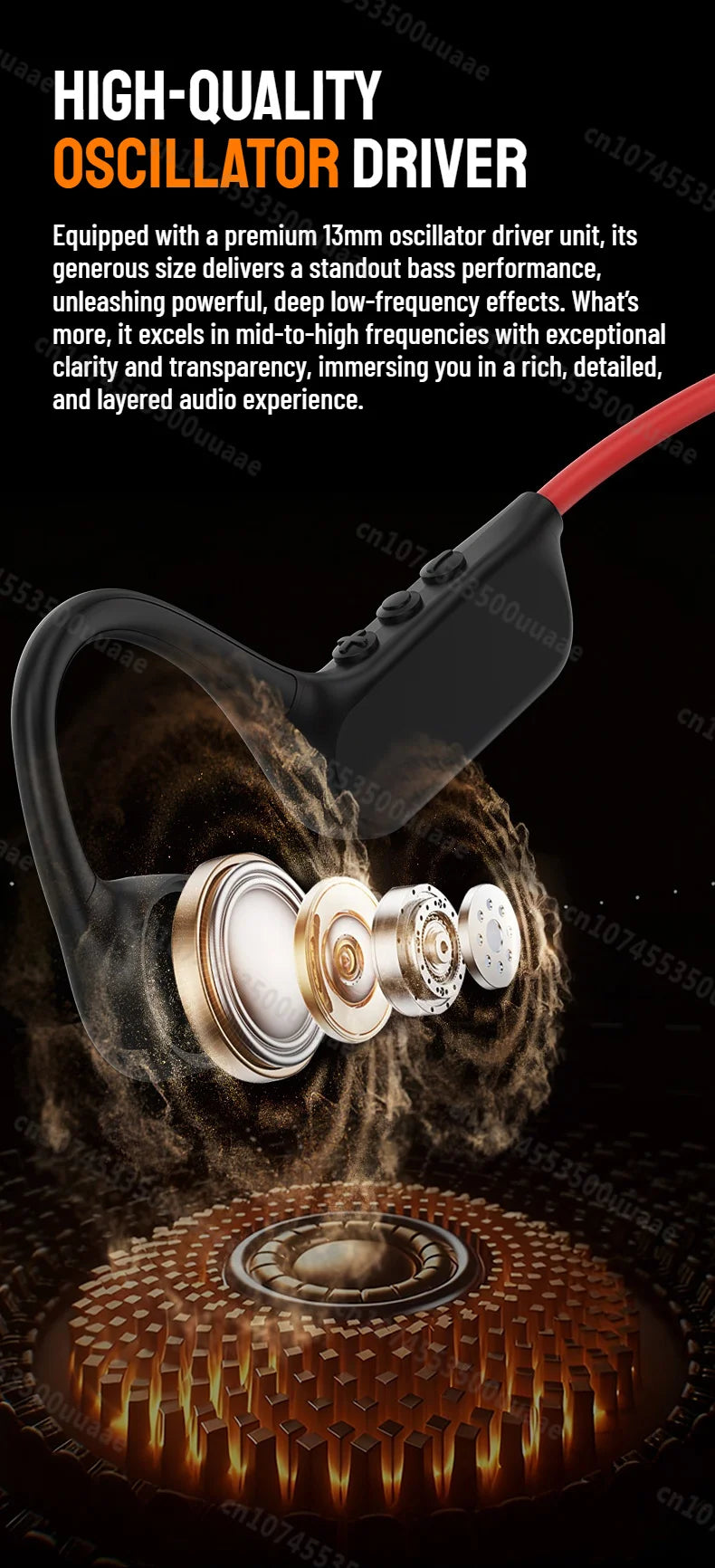 Auriculares monster XB01 de conducción Ósea