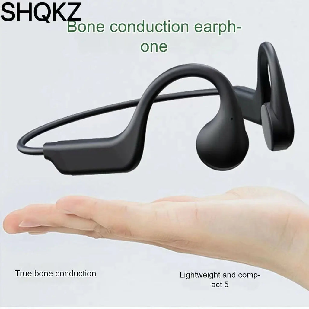 Auriculares de conducción ósea Run for Shokz, auriculares Bluetooth de oído abierto, auriculares inalámbricos supraaurales, auriculares deportivos inalámbricos para correr.