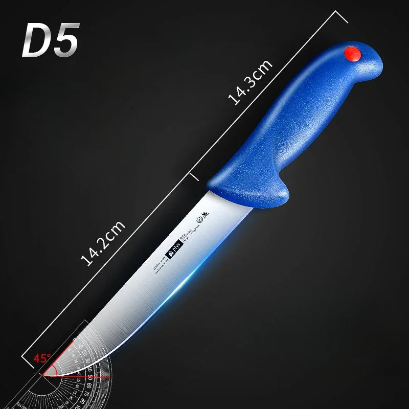 Cuchillo de chef Seiko, cuchillo para carne, cuchillo para rebanar, cuchillo deshuesador forjado a mano, herramienta de cocina para el comedor