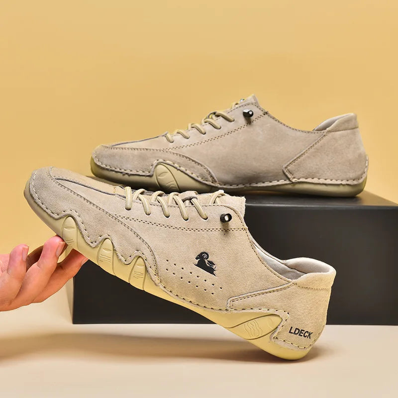Zapatillas casuales para hombre 2023, nuevos botines con cordones, zapatos de moda para hombre, mocasines de alta calidad, zapatos casuales de lujo para hombre.