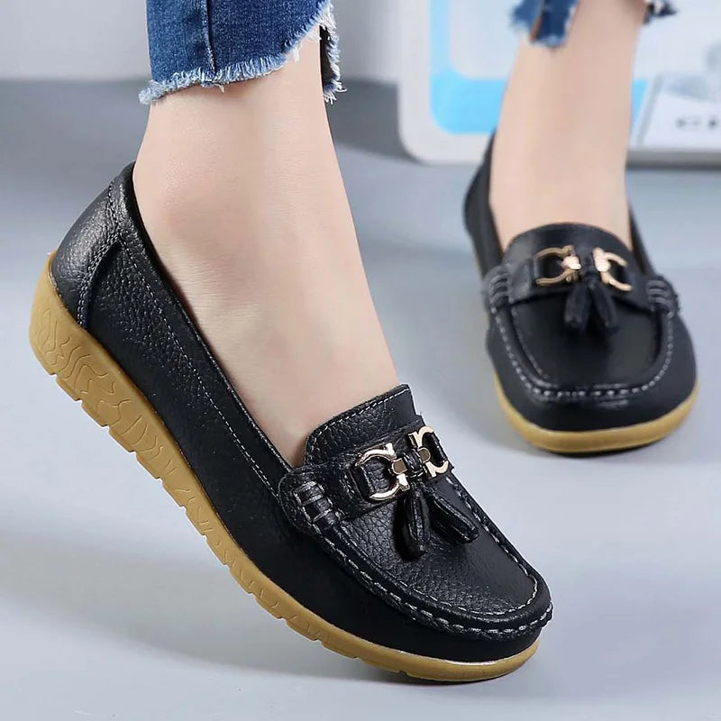 Zapatos de mujer sin cordones, mocasines para bailarinas, zapatillas casuales para mujer, zapatos planos para mujer, zapatos casuale