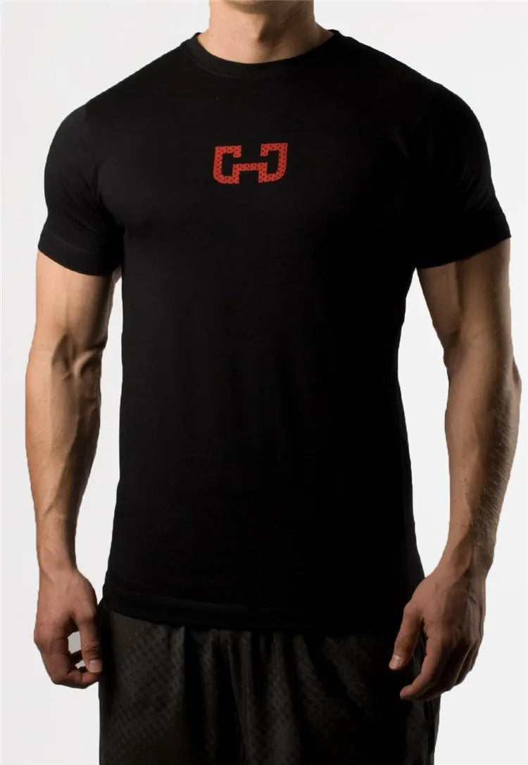 Camiseta de moda para hombre, tops para hombre, ropa de verano para fitness