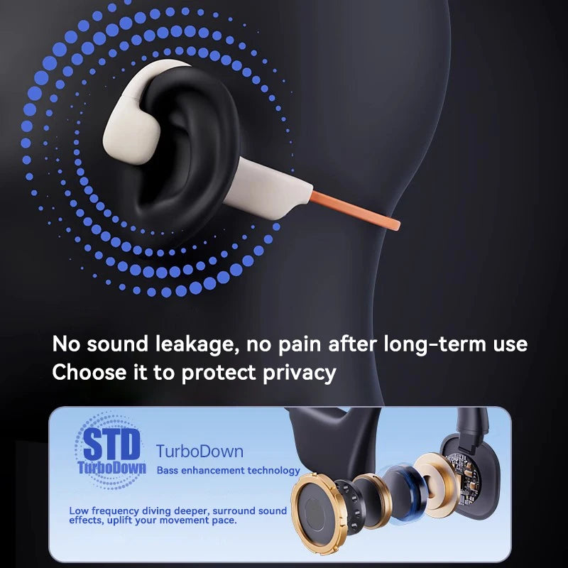 Auriculares de Conducción Ósea BMAD ( IPX8 WATERPROOF )