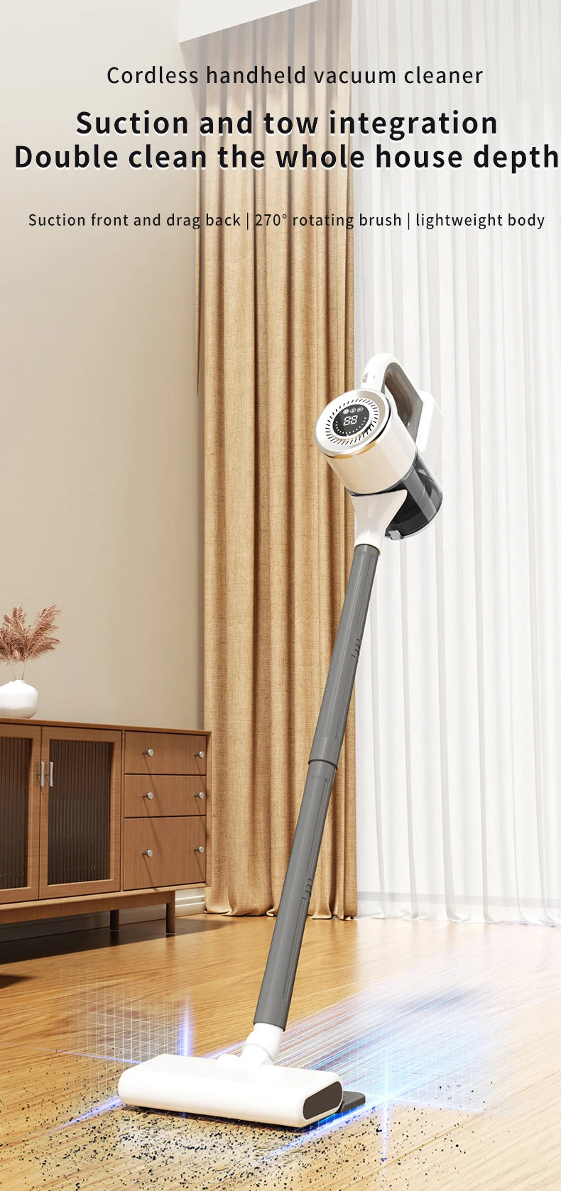 Aspiradora Pro Wireless 2 en 1