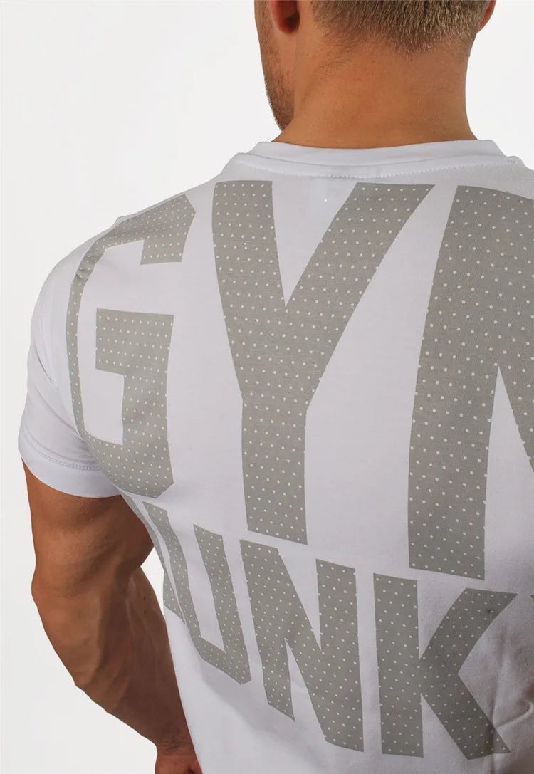 Camiseta de moda para hombre, tops para hombre, ropa de verano para fitness