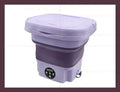 Lavadora portátil mini plegable de 8 litros con centrifugadora, lavadora compacta para calcetines y ropa interior, ideal para viajes, dormitorios y uso doméstico.