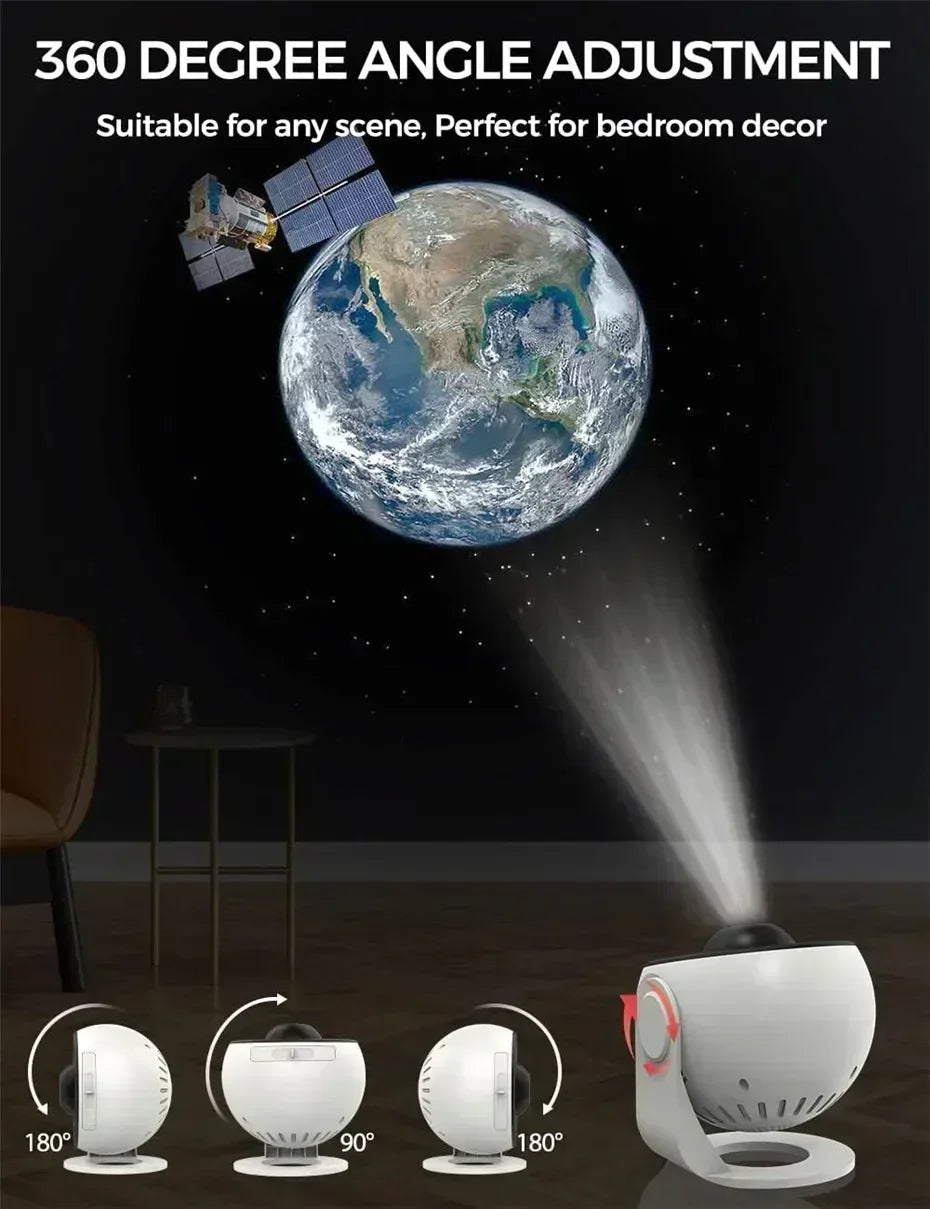 Nuevo proyector de estrellas Galaxy Light 13 en 1 Planetario con rotación de 360°