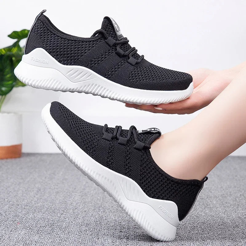 Zapatillas casuales de verano para mujer 2023, cómodas, transpirables