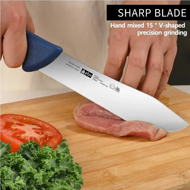 Cuchillo de chef Seiko, cuchillo para carne, cuchillo para rebanar, cuchillo deshuesador forjado a mano, herramienta de cocina para el comedor