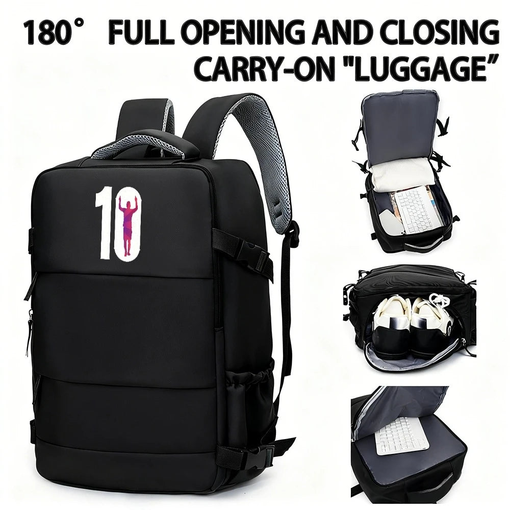 Mochila cómoda para todo el día: elegante, ligera, con múltiples bolsillos y correa ajustable para ir al trabajo o para actividades al aire libre.