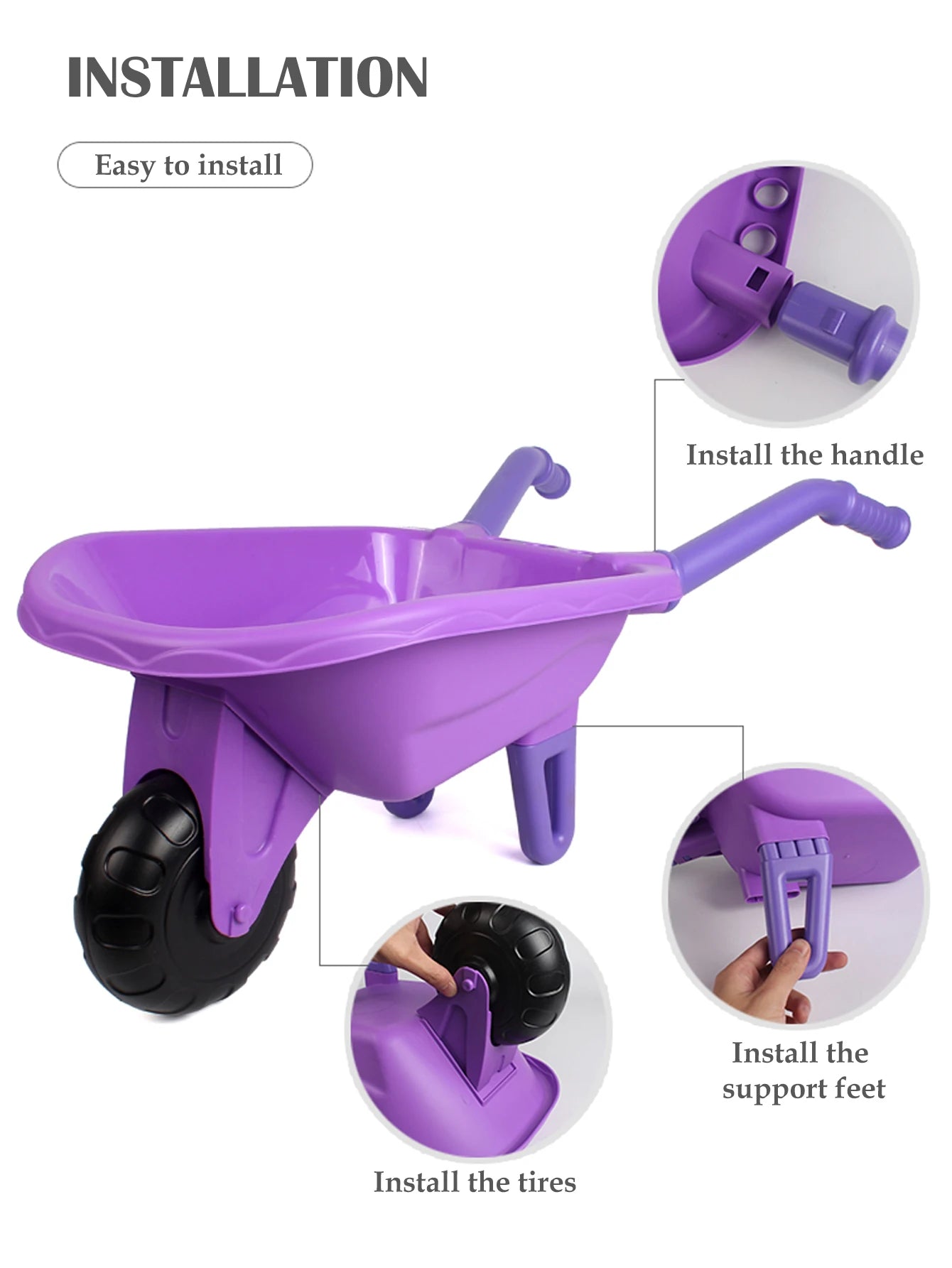 Juego de herramientas de jardinería de juguete para niños, delantal, guantes, herramientas para plantas y flores, regalos para niños y niñas.