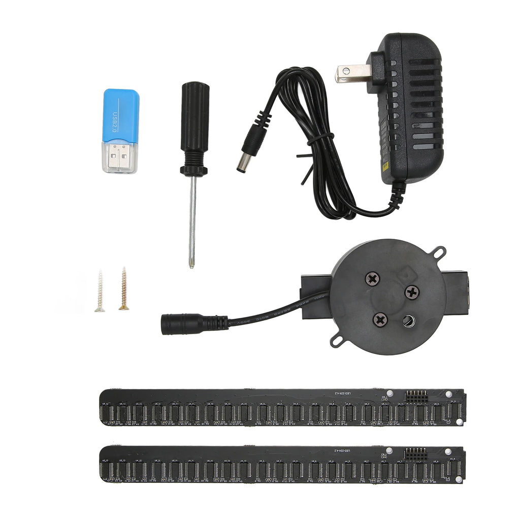 Ventilador de hologramas 3D WiFi UE/EE. UU. Proyector de hologramas 3D Ángulo de visión de 176 grados 100-240 V 2000x224 Edición personalizada estable para empresas