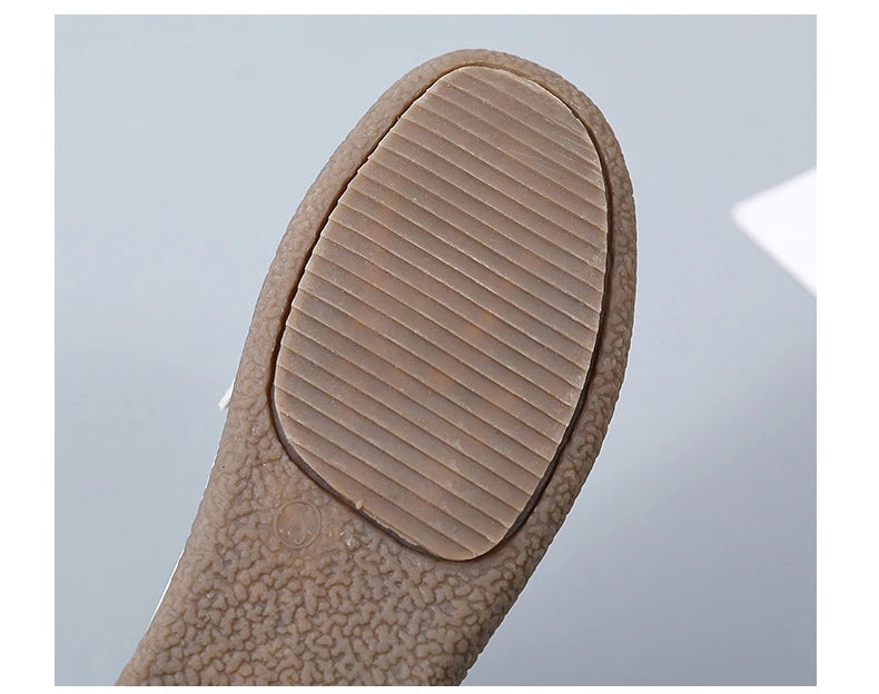 Zapatos planos de mujer 2024, mocasines de cuero, zapatillas deportivas, zapatos casuales, mocasines sin cordones, zapatos náuticos para mujer, talla grande 44.