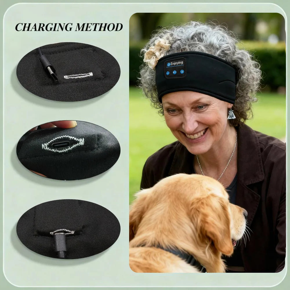 Antifaz Inalámbrico con Bluetooth ( Sleep Headset )