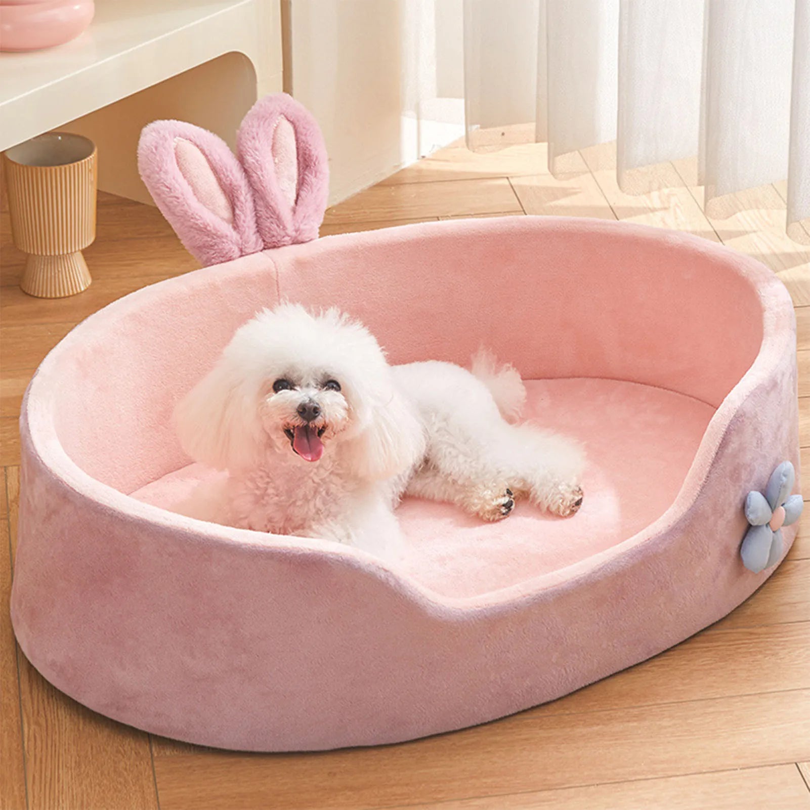 Cama desmontable para mascotas Cama para mascotas desmontable y lavable Cama para perros Cama suave, cómoda y cálida para gatos para las cuatro estaciones Cama suave para mascotas