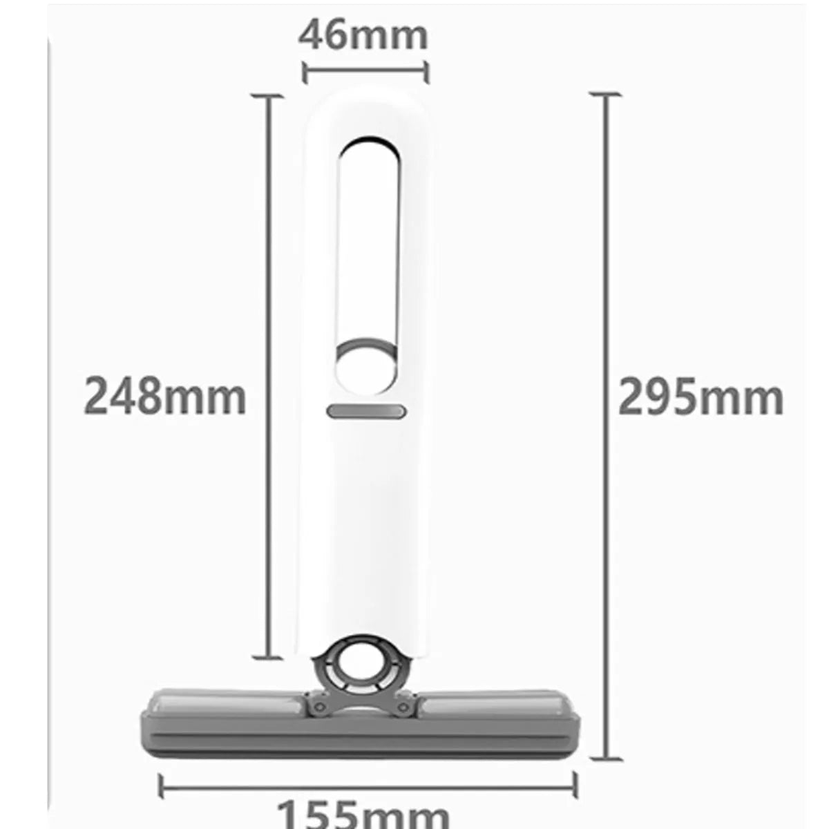 Mini fregona autoescurrible, potente y plegable, herramienta de limpieza doméstica, no necesita lavado a mano, fregona de gran absorción para baño, cocina y escritorio.