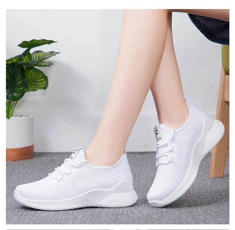 Zapatillas casuales de verano para mujer 2023, cómodas, transpirables