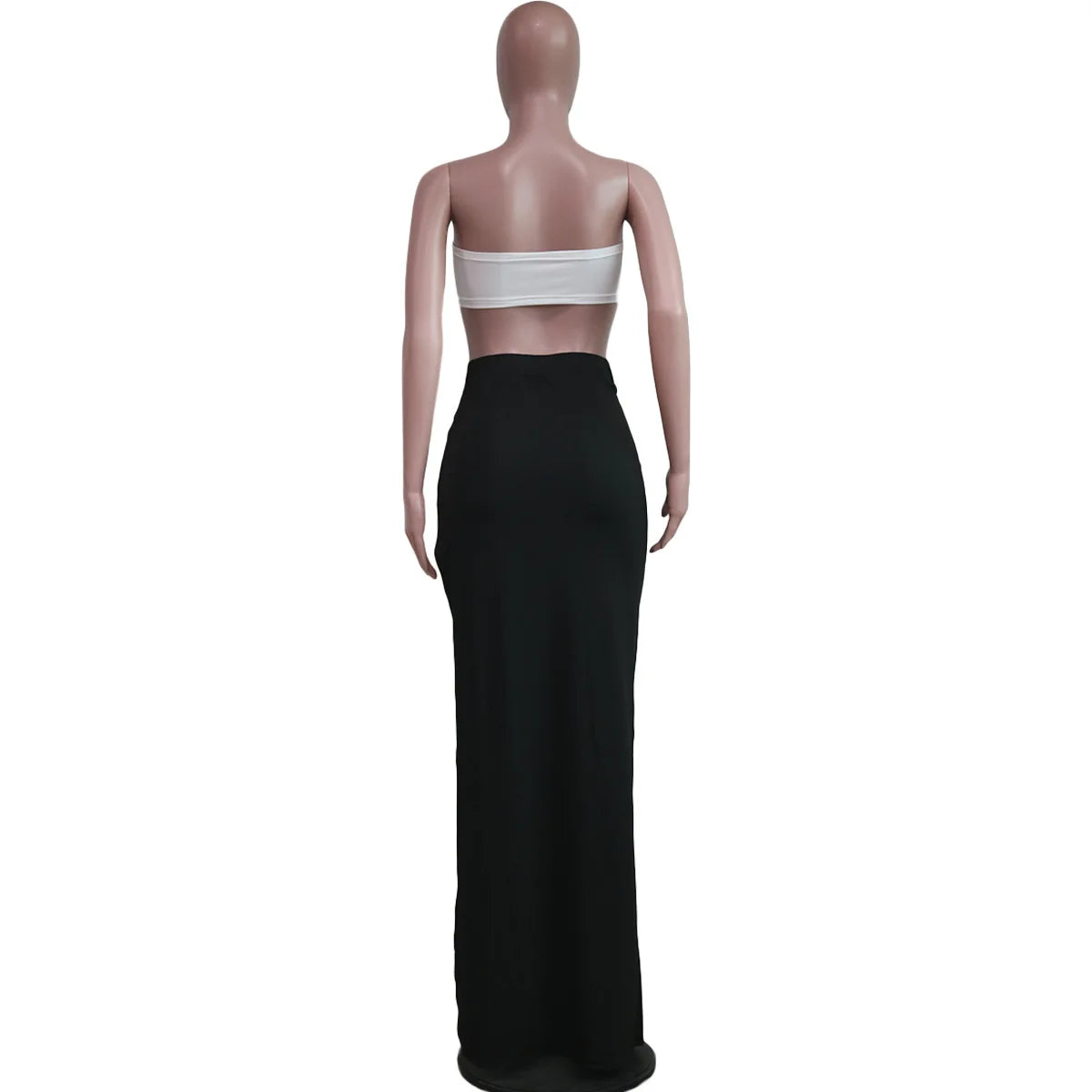 Traje de falda asimétrico y sexy para mujer, estilo casual europeo y americano, ideal para la playa.