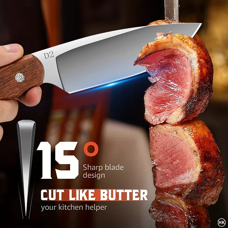 Cuchillo para verduras, cuchillo especial para rebanar, cuchillo de cocina súper afilado para verduras, cuchillo de acero inoxidable para cortar carne.