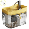 Fuente de agua automática para mascotas de 1,5 L con filtro, bebedero silencioso para gatos, dispensador de agua móvil para mascotas, suministros para la alimentación de perros y gatos.