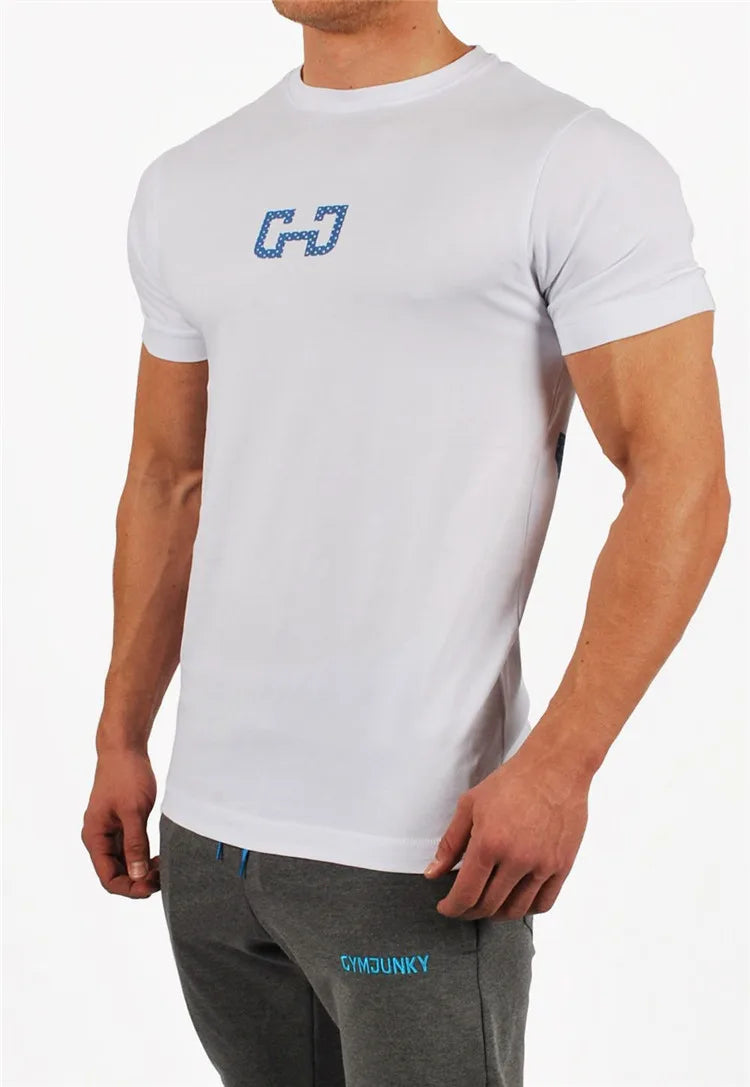 Camiseta de moda para hombre, tops para hombre, ropa de verano para fitness