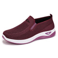 Zapatillas deportivas casuales para mujer, transpirables y ligeras, antideslizantes, para correr y caminar al aire libre, vulcanizadas.