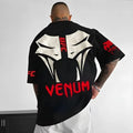 Camiseta de manga corta con cuello redondo para gimnasio.