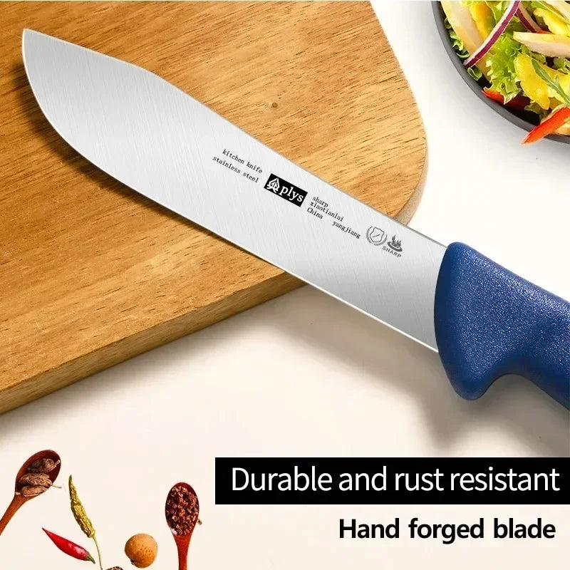 Cuchillo de chef Seiko, cuchillo para carne, cuchillo para rebanar, cuchillo deshuesador forjado a mano, herramienta de cocina para el comedor