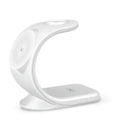 Cargador inalámbrico magnético 3 en 1, estación de carga rápida para MagSafe iPhone 16~12 Pro Max iWatch 10/9/8/7/6/5/4/3/2 SE AirPods Pro