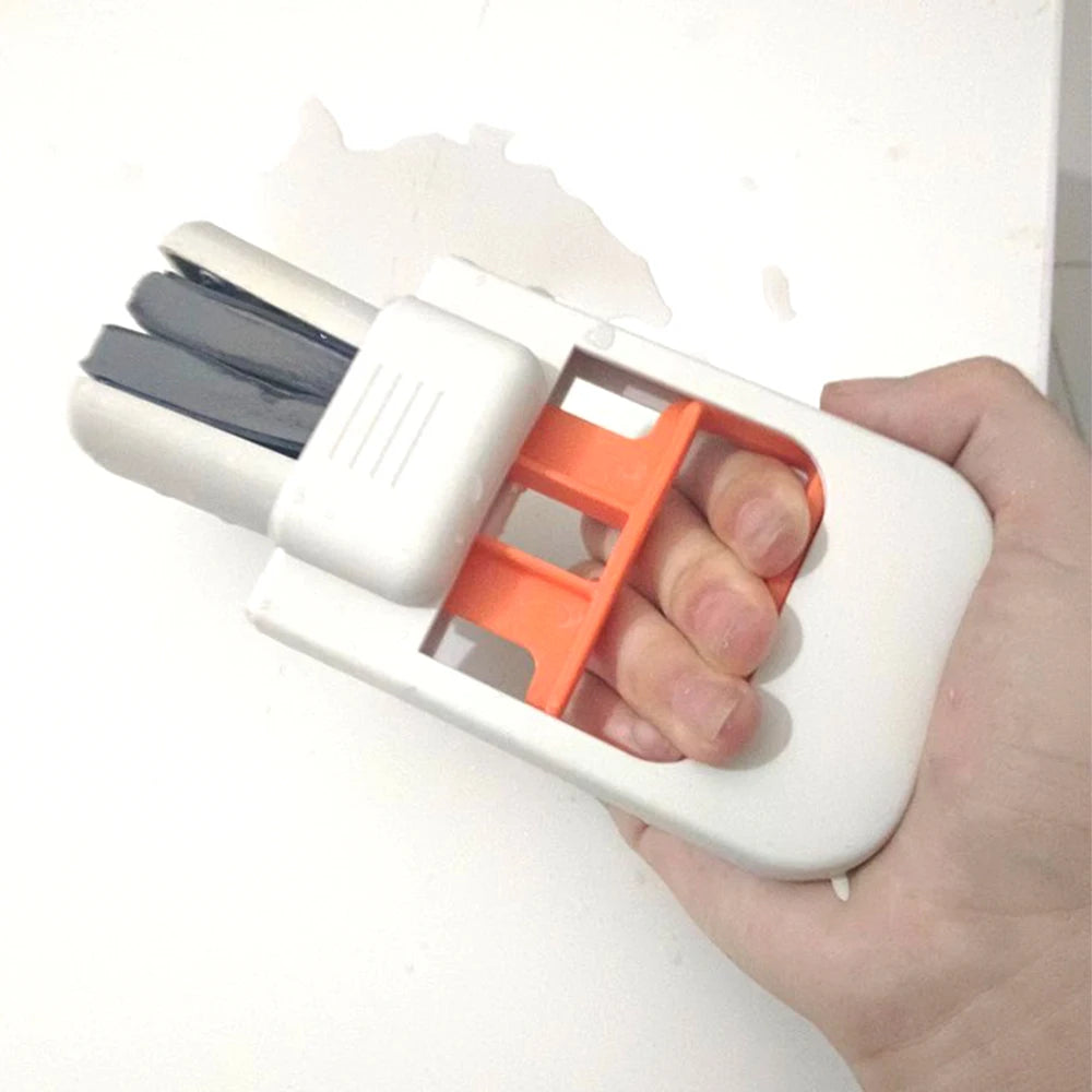 Mini fregona de escritorio, esponja para limpieza, fregona de lavado de agua, fregona plegable potente, fregona de mano para suelos, espejos, ventanas y cristales de coche.