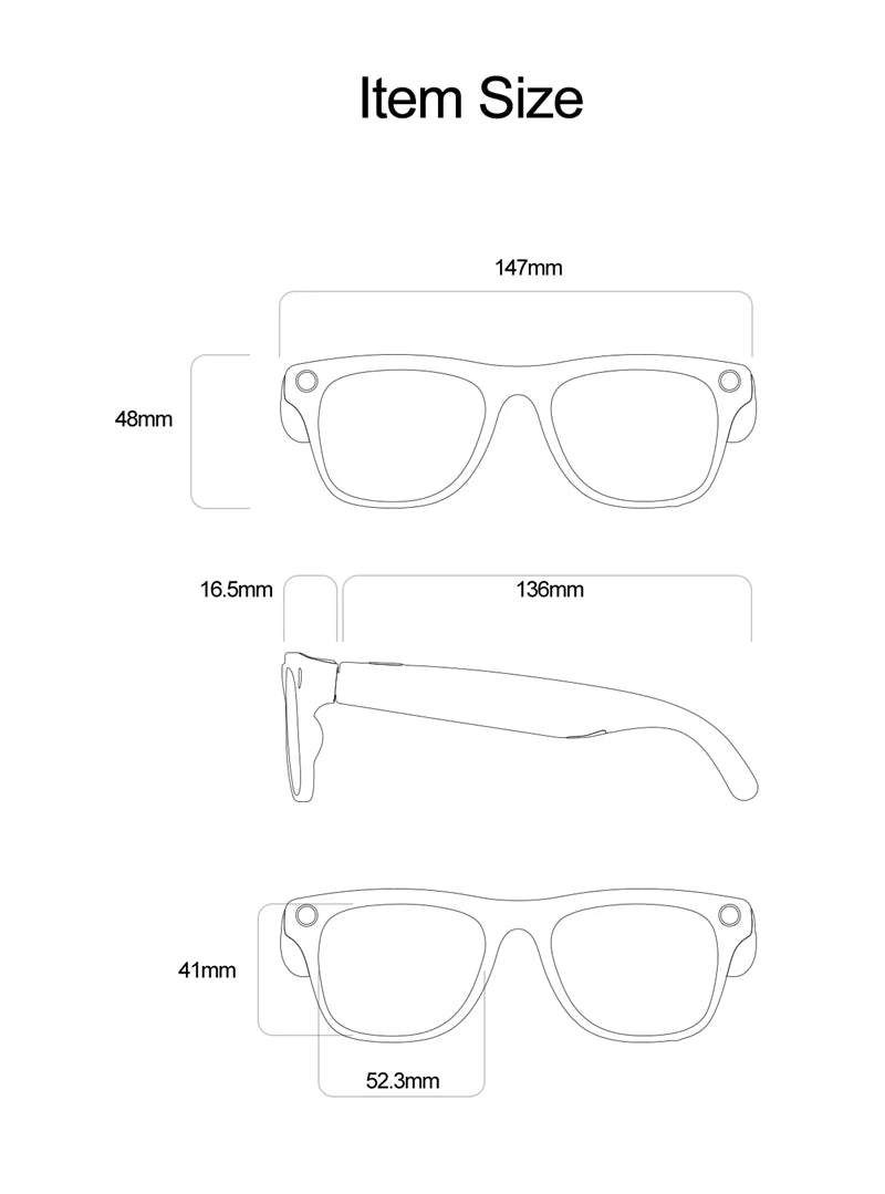 Gafas inteligentes 4K HD con IA, fotocromáticas, multifunción, Bluetooth, llamadas, asistente de voz, reproductor de música, traductor y cámara.