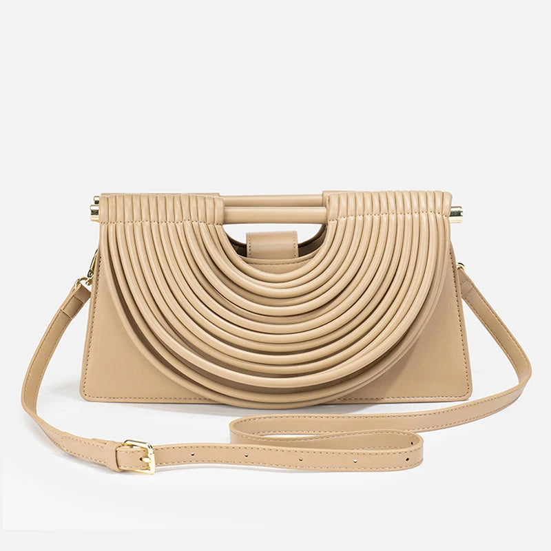 Bolsos de mano para mujer 2025, nuevos, dorados, de lujo, de marca de diseñador, tejidos a mano, estilo hobo, plateados, elegantes, de noche.