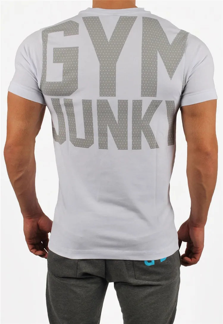 Camiseta de moda para hombre, tops para hombre, ropa de verano para fitness