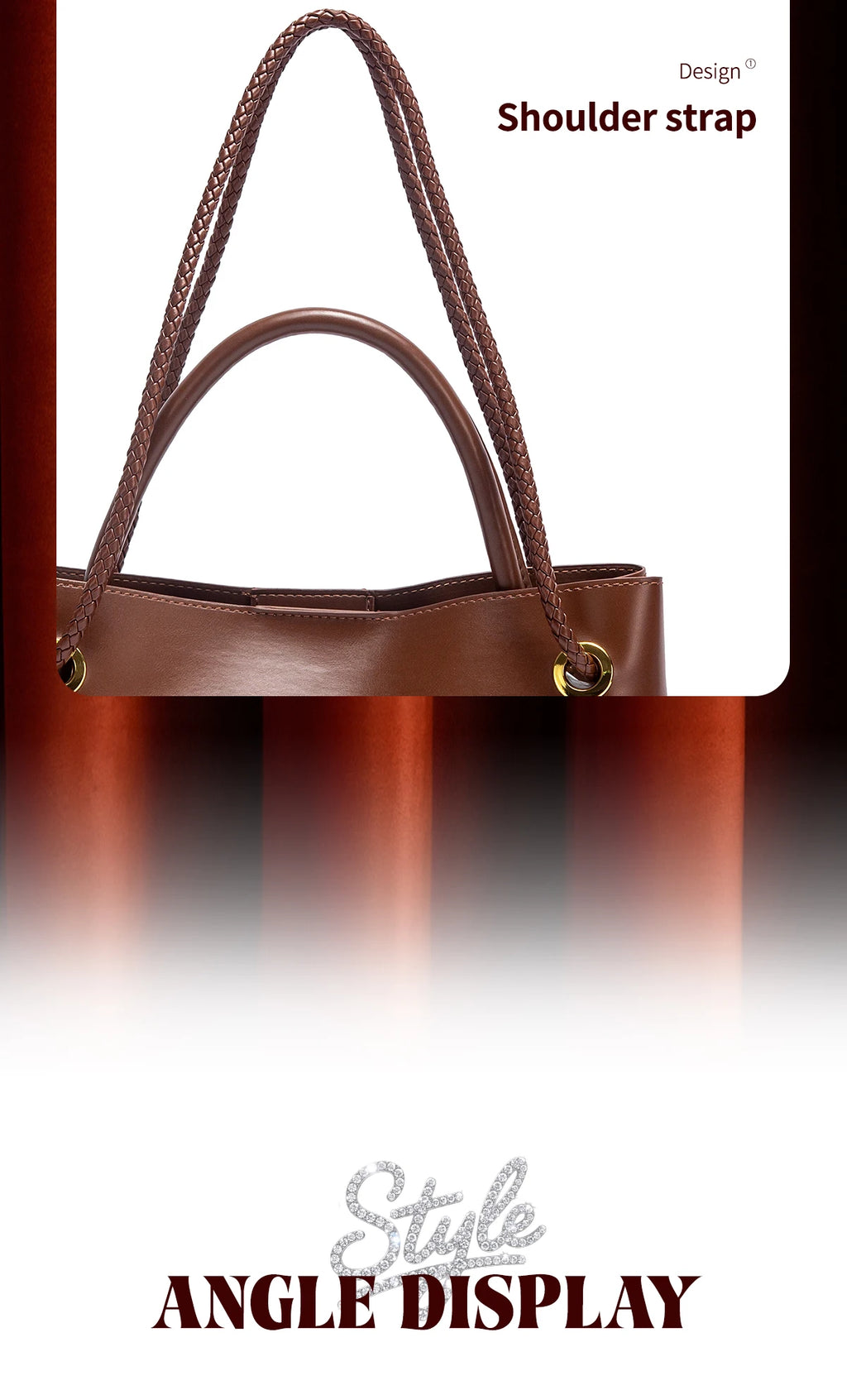 Bolso de mano para mujer, nuevo modelo otoño 2025, bolso tote minimalista negro, bolso de doble uso para ir al trabajo.