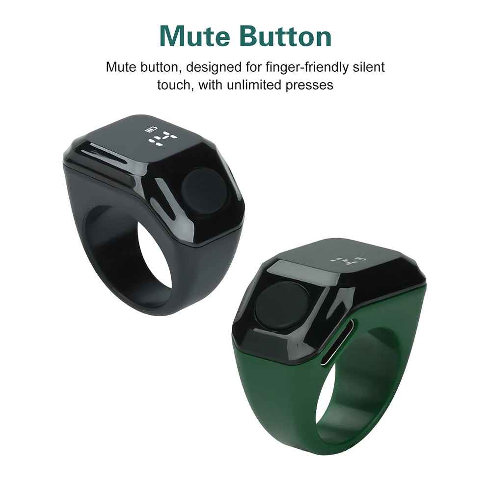 Contador de timbres inteligente con aplicación, pantalla digital portátil, contador Bluetooth, recordatorio por vibración, contadores de conteo portátiles.