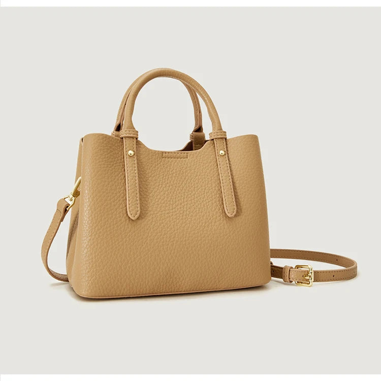 Bolsos de mano de PU para mujer, elegantes bolsos tote, diseño versátil, bolsos de uso diario, bolso de hombro compacto