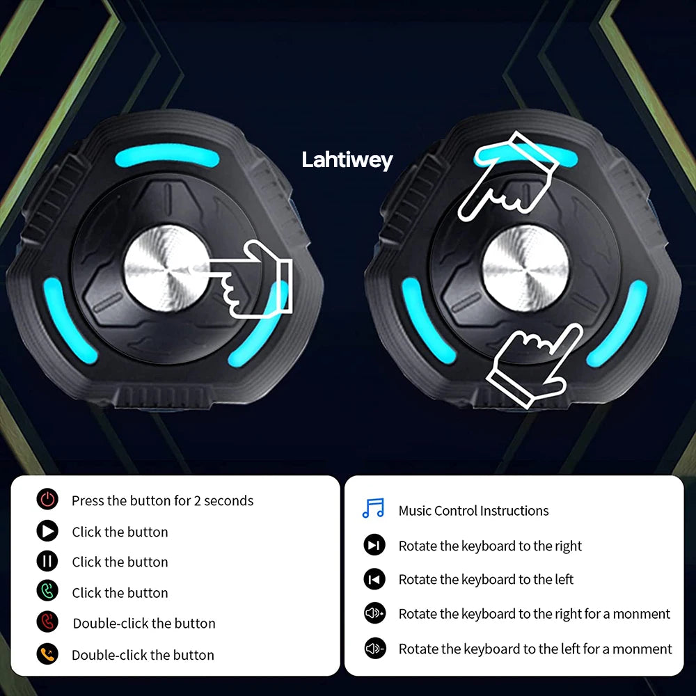 Auriculares Bluetooth para Motocicletas ( Conducción Ósea )