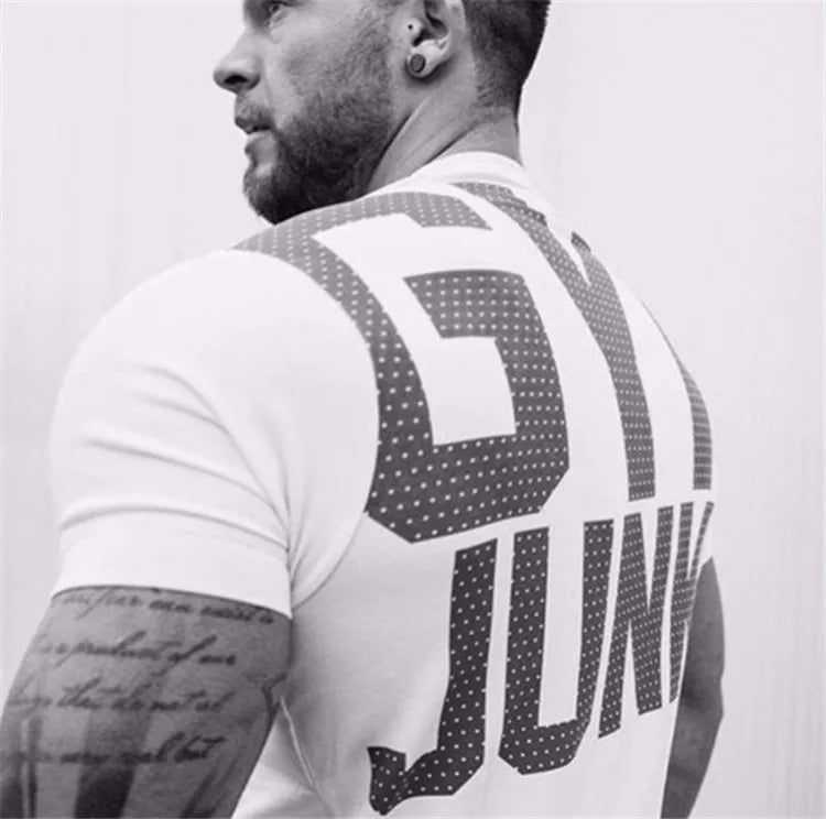 Camiseta de moda para hombre, tops para hombre, ropa de verano para fitness