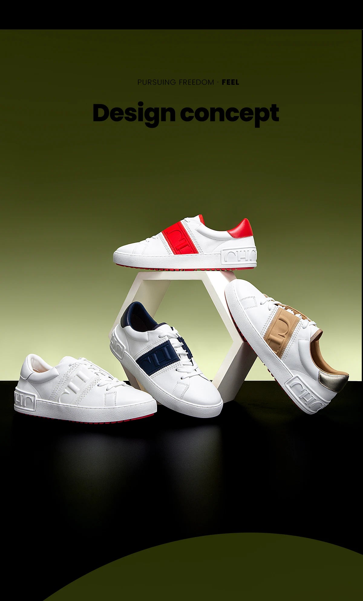 Zapatos casuales para mujer, blancos, con suela plana, tecnología de equilibrio, plantilla de presión, zapatillas cómodas, marca de lujo, novedad 2025