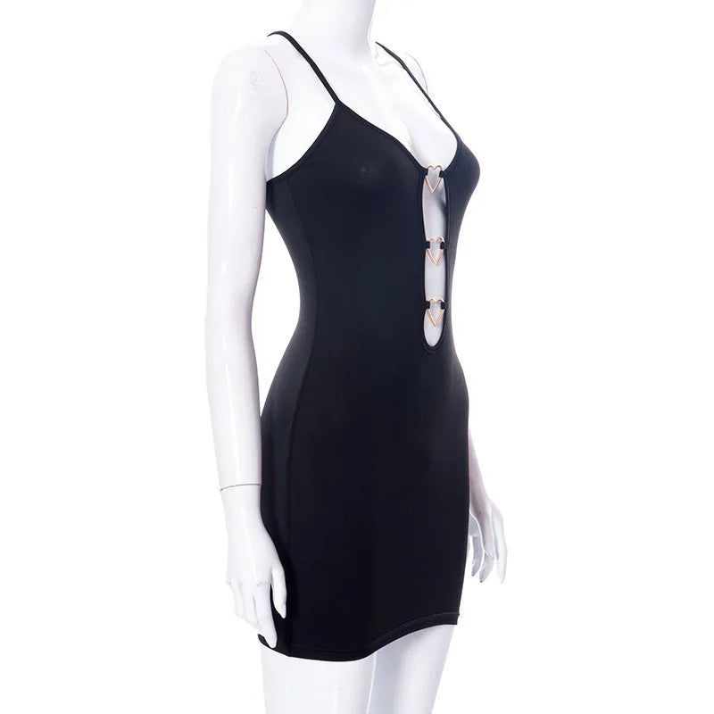Nuevos vestidos 2025 Moda femenina Verano Color liso Cuello halter Faldas cruzadas con abertura en la cadera Ropa femenina Tops