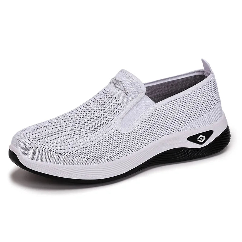 Zapatillas deportivas casuales para mujer, transpirables y ligeras, antideslizantes, para correr y caminar al aire libre, vulcanizadas.