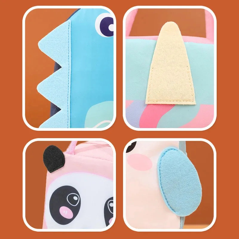 Bolsa Bento 3D tridimensional, linda bolsa Bento de dibujos animados, bolsa para el almuerzo, bolso de mano, bolsa de almacenamiento, bolsa aislante, lonchera de lona, bolsa de hielo