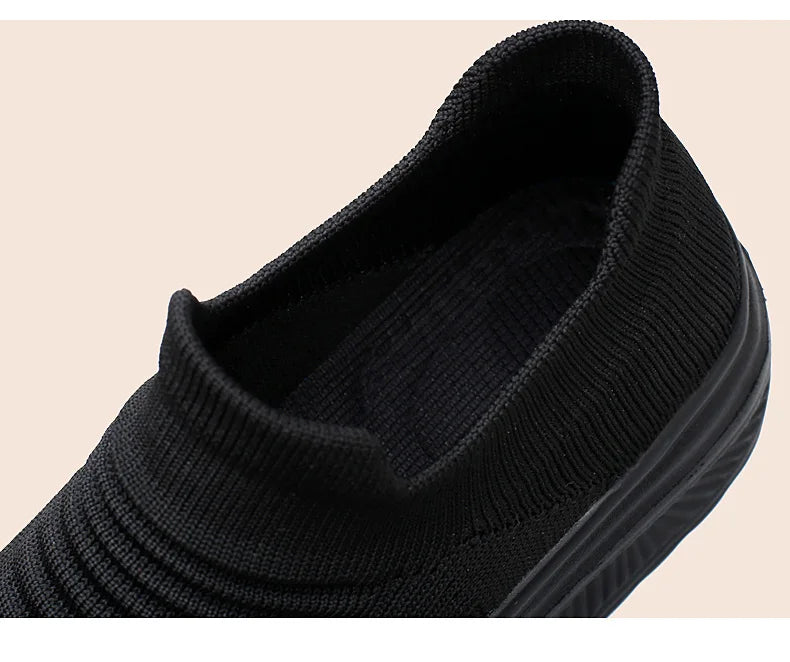 Zapatos para mujer Primavera Otoño Transpirables Moda Zapatillas Plataforma Zapatillas Casuales para Mujer Zapatos Mocasines Caminar Zapatos De Mujer