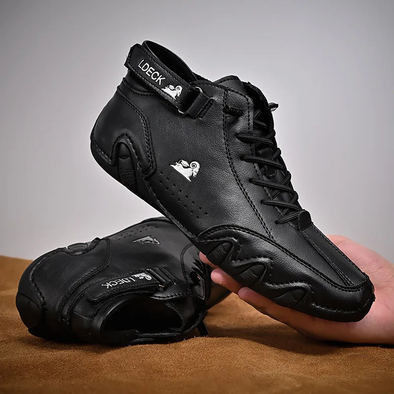 Zapatillas casuales para hombre 2023, nuevos botines con cordones, zapatos de moda para hombre, mocasines de alta calidad, zapatos casuales de lujo para hombre.